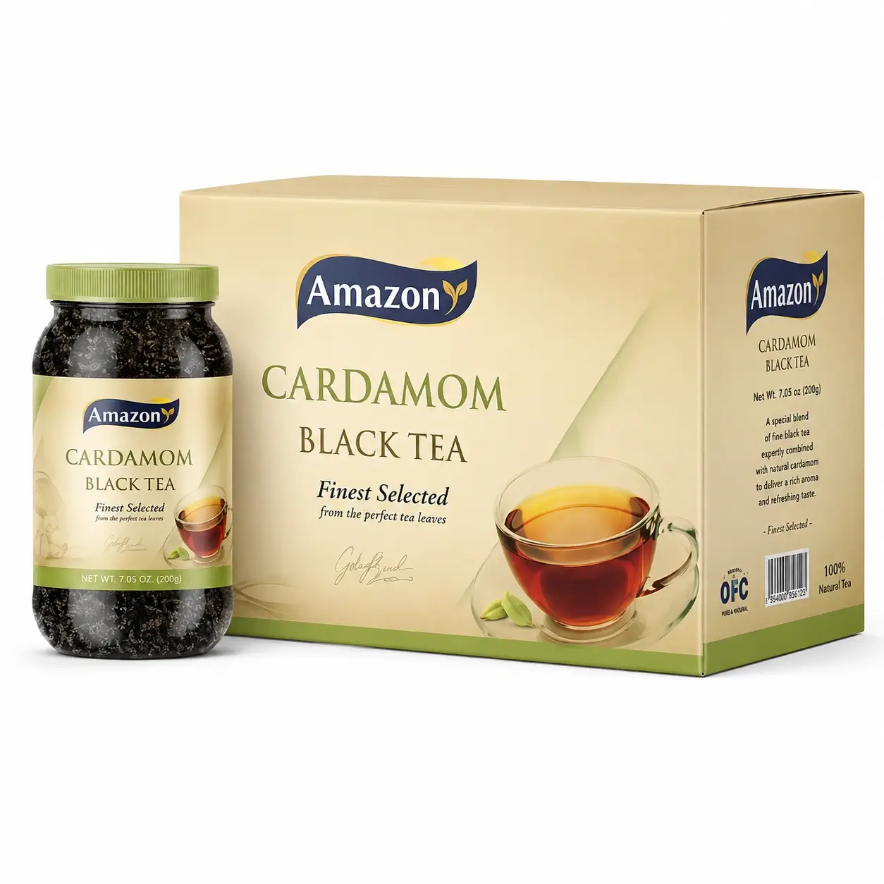 Amazon Ceylon Cardamom Leaf Tea