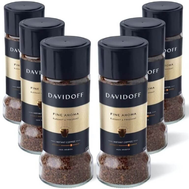 Davidoff Fine Aroma Instant Coffee 7/12 Intensity