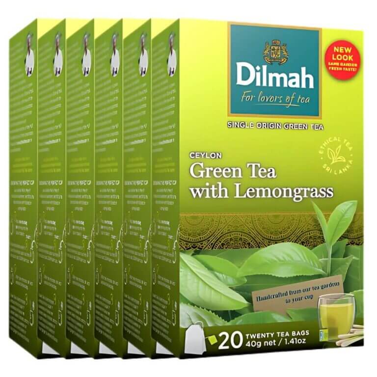 Dilmah Ceylon Green Tea with Lemongrass
