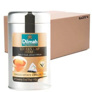 Dilmah Watte Single Estate Lovers Leap Estate Pekoe 1 Tin Caddy 6x20s