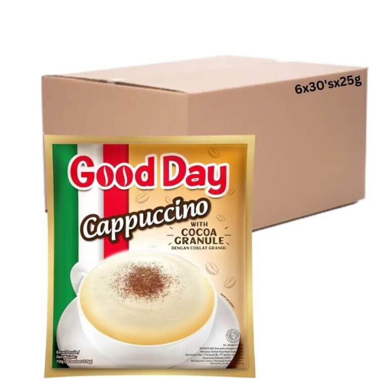Good Day Cappuccino 6x30’s