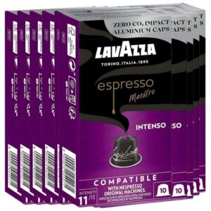 Lavazza Espresso Maestro Intenso Medium Dark Roast Coffee 10x10 capsules