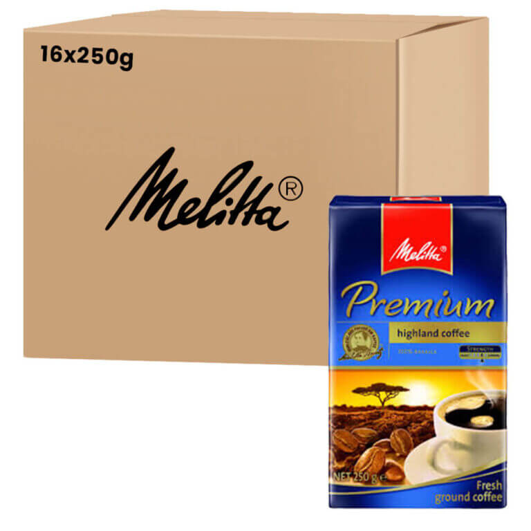 Melitta Premium Highland Coffee Pouch 16x250g