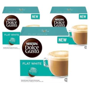 Nescafe Dolce Gusto Flat White Coffee 16 Capsules