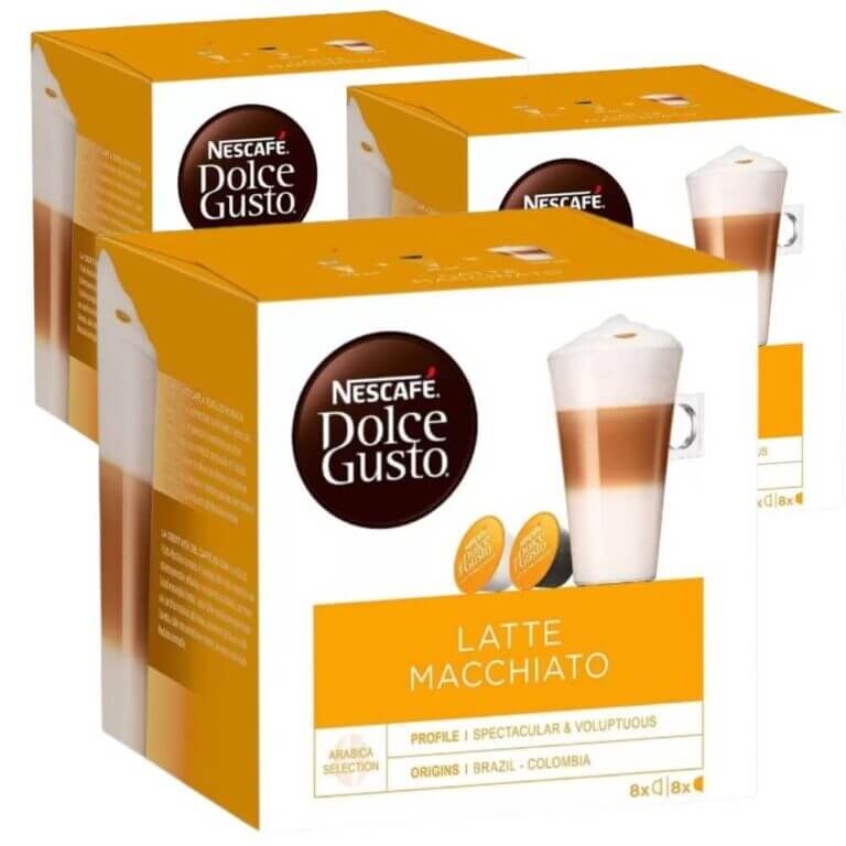 Nescafe Dolce Gusto Latte Macchiato 16 Capsules