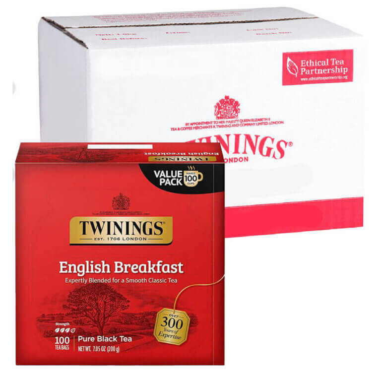 Twinings English Breakfast Tea 4x100s