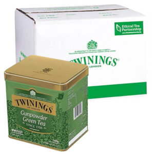 Twinings Gunpowder Tin Green Tea 6x500g
