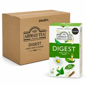 Ahmad Digest Sweet Mint and Fennel Biotin and Spearmint Envelope 20s Tea Bag