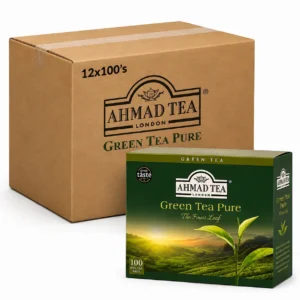 Ahmad Green Tea Envelope 100’s Tea Bag