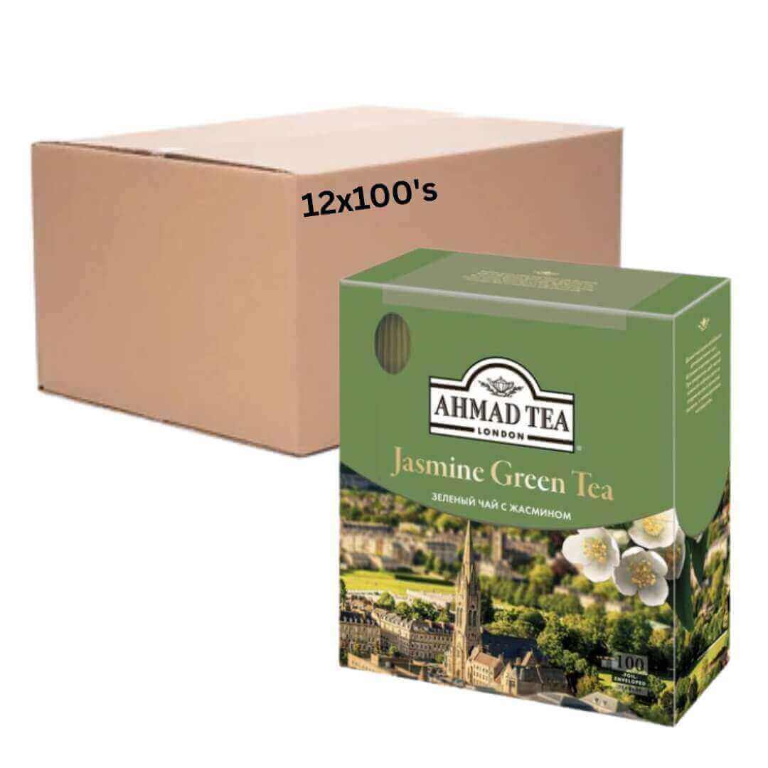 Ahmad Jasmine Green Tea Envelope 100s Tea Bag