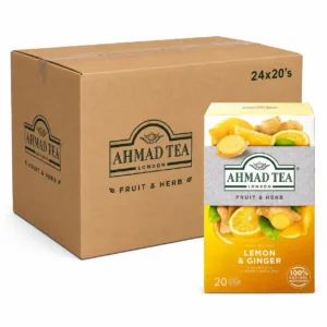 Ahmad Lemon and Ginger Envelope 20s Tea Bag