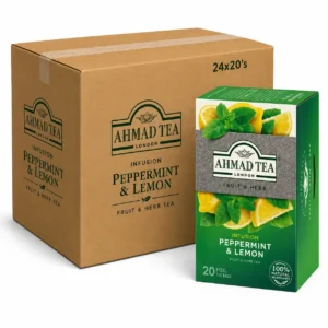 Ahmad Peppermint and Lemon Envelope 20s Tea Bag