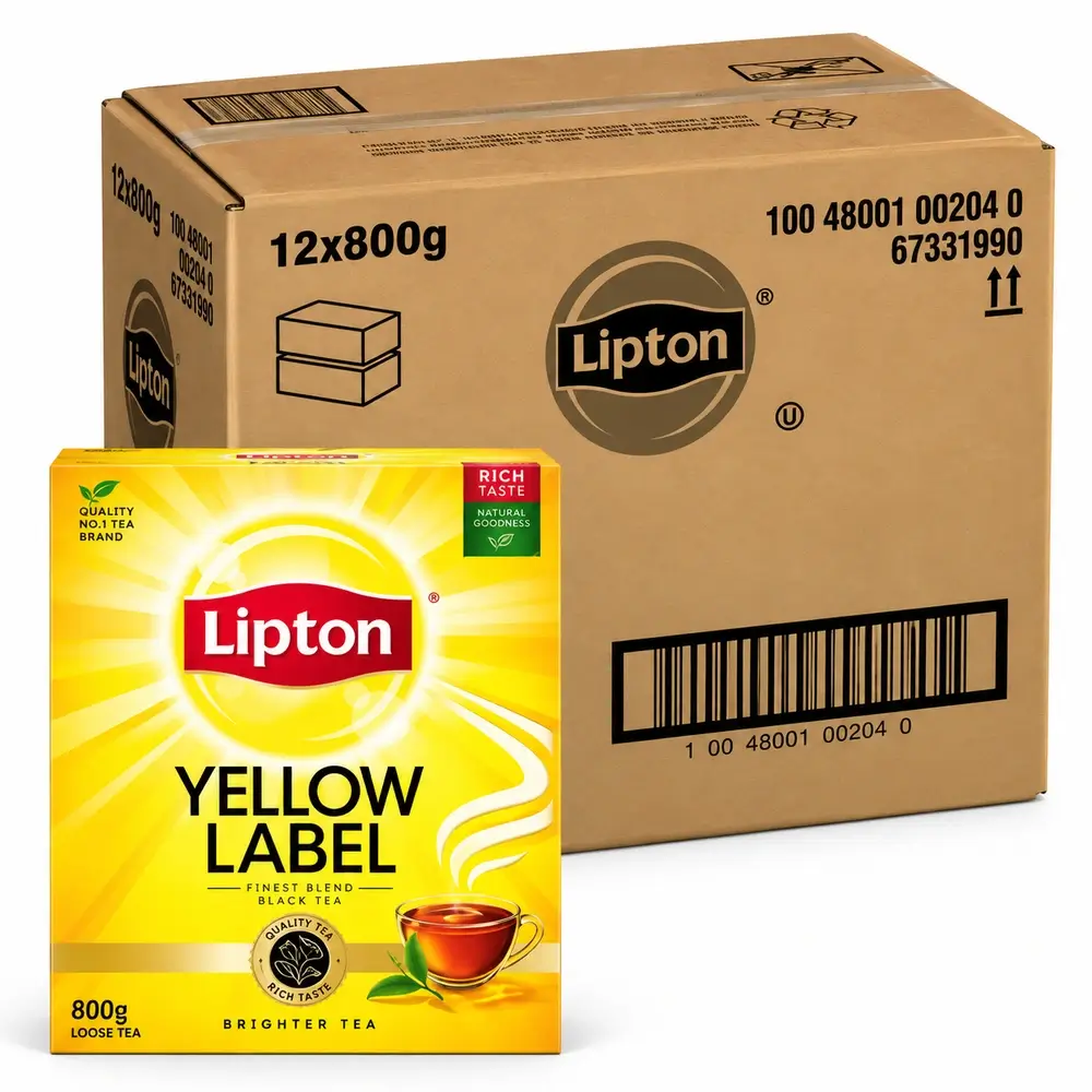Lipton Yellow Label Classic Loose Black Tea 12x800g