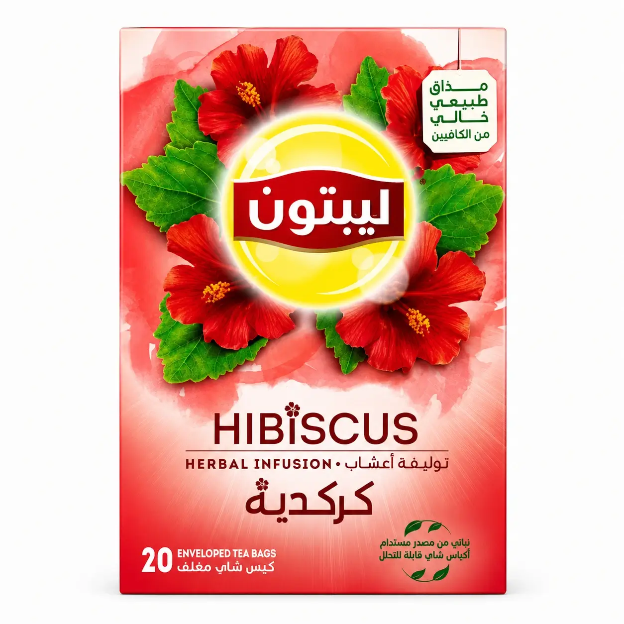 Lipton Herb Tea Bag Hibiscus 20 x 2g