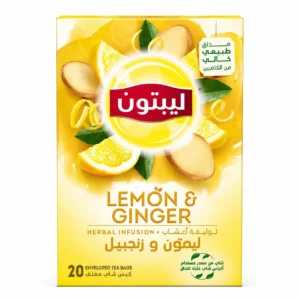 Lipton Herb Tea Bag Lemon Ginger 20's