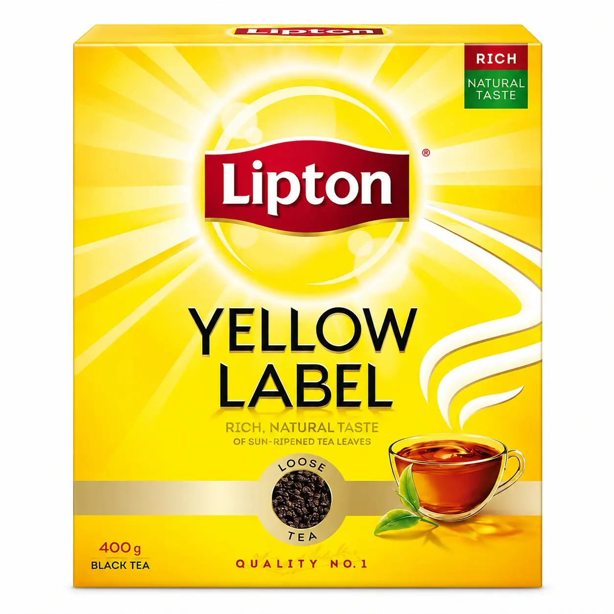 Lipton Yellow Label Classic Loose Black Tea Packing 400g