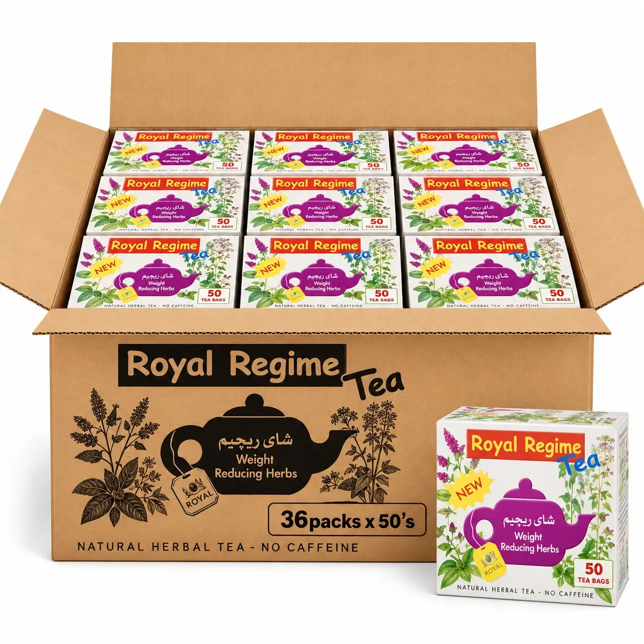 Royal Regime Diet Tea 50's
